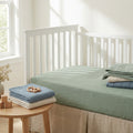 Linen Crib Fitted Sheet
